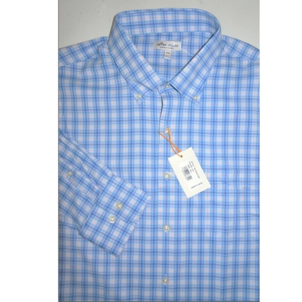 NWT Peter Millar Crown Sport Summer Comfort Shirt
